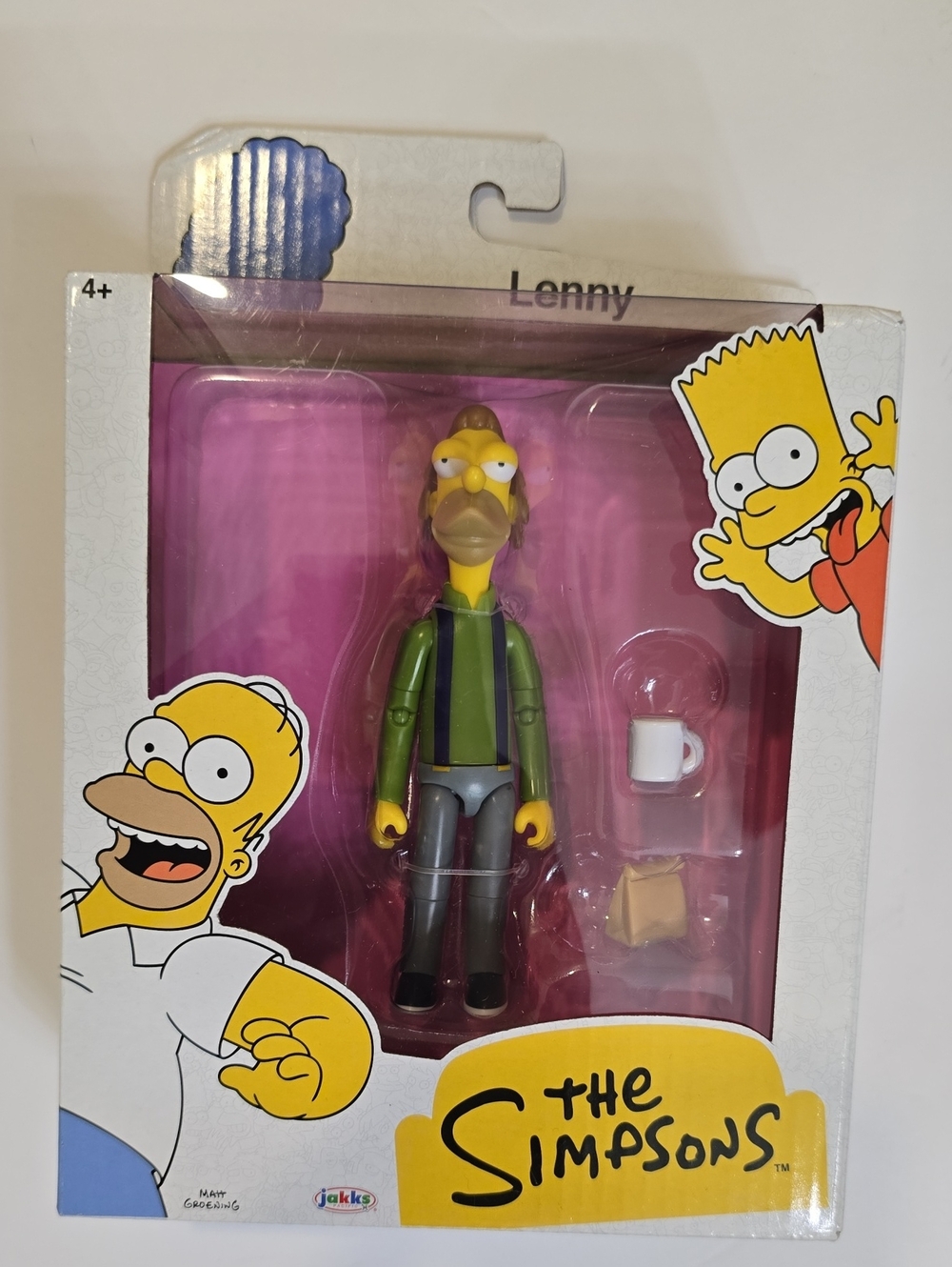 The Simpsons Lenny Action Figure - Green Jacket
